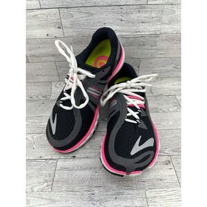 Brooks PureDrift Running Shoes Women's Size 6.5 Black Pink‎ Athletic Sneakers